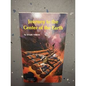 A Journey To The Center Of The Earth by Jules Verne 1973 Vintage Paperback